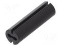 Spacer sleeve; LED; Øout: 4.8mm; ØLED: 3mm; L: 16mm; black; UL94V-0 DREMEC DR8GE04V80554
