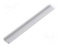 Profiles for LED modules; natural; L: 1m; GROOVE14; aluminium TOPMET TOP-GROOVE14/A-1M