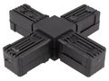 Mounting coupler; for profiles; polyamide; -30÷100°C; I: 77mm ELESA+GANTER STC.30-2A-4W-C9