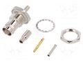 connector BNC RM BHJ Hex 50Ohm Nickel Pltd RG174A/ TE Connectivity 1-1337548-0