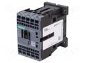 Contactor: 4-pole; NC + NO x3; 24VDC; 10A; 3RH20; spring clamps SIEMENS 3RH2131-2BB40