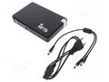 Power supply: router UPS; 15W; 5V,9V,12V,24V; PoE; 160x105x28mm IPS ROUTERUPS-15-POE