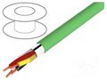 Wire; 2x2x0.8mm; EiB/KNX,data transmission; wire; Cu; LSZH; green BITNER BITNER-EB0080