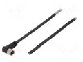 Cable: for sensors/automation; M8; PIN: 4; angled; 3m; plug; 30VAC WEIDMÜLLER 9456150300