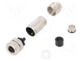 Connector: M12; plug; 715; female; PIN: 5; 60V; shielded; gold-plated BINDER 99-1436-810-05