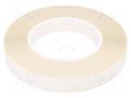 Tape: fixing; W: 19mm; L: 25m; Thk: 0.25mm; double-sided; acrylic AFTC AFTC-8502-19MM-25M