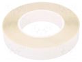 Tape: fixing; W: 25mm; L: 25m; Thk: 0.25mm; double-sided; acrylic AFTC AFTC-8502-25MM-25M