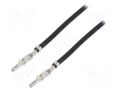 Cable; Standard .062" male; 0.15m; 18AWG MOLEX MX-79758-2033