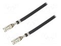 Cable; SABRE female; Len: 0.3m; 16AWG; Contacts ph: 7.5mm MOLEX MX-79758-2044