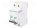 Circuit breaker; 400VAC; Inom: 32A; Poles: 2; Charact: C; 10kA; IP20 SCHNEIDER ELECTRIC A9F07232
