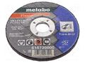 Grinding wheels; Ø: 125mm; Øhole: 22.23mm; Disc thick: 6mm; steel METABO MTB.616730