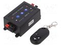 LED controller; dimming function; Ch: 1; 8A; black; -20÷40°C OPTOFLASH CTR-MONO-8A-02