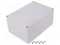 Enclosure: multipurpose; X: 121mm; Y: 171mm; Z: 80mm; polycarbonate GAINTA G223-IP67