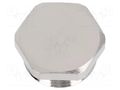 Stopper; M20; 1.5; IP54; brass; Plating: nickel; V-NE-Ms HUMMEL HUMMEL-1155200050