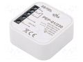Relay; flush mount; 230VAC; IP20; -10÷55°C; OUT: 250VAC/10A ZAMEL PEP-01/230