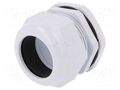 Cable gland; PG42; IP68; polyamide; grey PAWBOL PW-D.3078