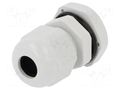 Cable gland; M16; 1.5; IP68; polyamide; grey PAWBOL PW-D.3089