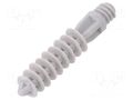Peg; grey; L: 350mm; Cable P-clips; 20pcs. AKS ZIELONKA S-UZP/GY