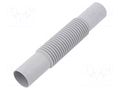 Connector; grey; UL94V-0; flexible; Size: 25; -5÷60°C AKS ZIELONKA ZCL-25/GY