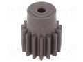 Spur gear; whell width: 30mm; Ø: 25.5mm; Number of teeth: 15; ZCL ELESA+GANTER ZCL-1.5-15