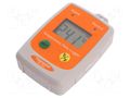 Data logger; temperature; IP54; ±0.6°C; ±3%; 1÷99%RH; 83x60x24mm TENMARS TM-306U