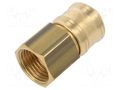 Quick connection coupling EURO; brass; Int.thread: 1/2" METABO MTB.901025932