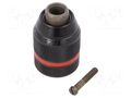 Drill holder; 1.5÷13mm; L: 72.4mm; metal; double sleeve METABO MTB.636620