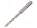 Drill bit; for concrete; Ø: 6mm; L: 110mm; metal; SDS-Plus®; PRO 4 METABO MTB.631824