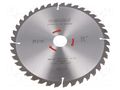 Circular saw; Ø: 216mm; Øhole: 30mm; Teeth: 40; Disc thick: 2.4mm METABO MTB.628060