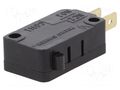 Microswitch SNAP ACTION; 11A/125VAC; without lever; SPDT; Pos: 2 HONEYWELL V7-7B17D8