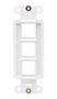 CENTRE PLATE INSERT, DECORA STYLE, WHITE N042D-003V-WH