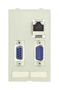 DATA MODULE INSERT, CAT5E, RJ45 DB9 FXM 39500030111