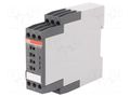 Temperature monitoring relay; temperature; 24VAC; 24VDC; CM-TCS ABB 1SVR730740R9300