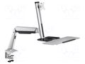 Holder; 8kg; 13÷32"; Arm len: 820mm; Standard: 75x75mm,100x100mm LOGILINK BP0040