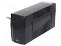 Power supply: UPS; 360W; 600VA; 230V; 100x320x165mm; Schuko x2 IPS TM-LI-0K6-PC