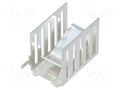 Heatsink: moulded; L: 20mm; W: 13mm; H: 16mm; 22.7K/W; copper; clip-on FISCHER ELEKTRONIK FK263