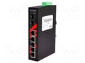 Switch PoE Ethernet; unmanaged; Number of ports: 7; 48÷55VDC ANTAIRA LNP-0702G-SFP