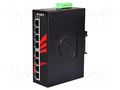 Switch PoE Ethernet; unmanaged; Number of ports: 8; 12÷36VDC ANTAIRA LNP-0800-24