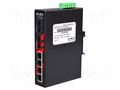 Switch Ethernet; unmanaged; Number of ports: 6; 12÷48VDC; RJ45,SC ANTAIRA LNX-0602-S3