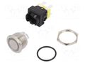 Switch: vandal resistant; Pos: 2; DPDT; 16A/250VAC; IP65; ON-OFF CANAL ELECTRONIC PS5210QHBUD0RAC