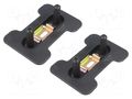 Holder; 2pcs; Seat,VW; OEM: 1H0807193 ROMIX RX-20513