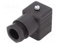 Connector: valve connector; plug; form A; 18mm; female; PIN: 4; 16A HIRSCHMANN GDM3014J