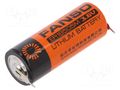 Battery: lithium; 18505; 3.6V; 3500mAh; Ø18.5x50.5mm; 2pin FANSO FANSO-ER18505M/2PF