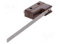 Microswitch SNAP ACTION; 4A/250VAC; with lever; SPDT; OFF-(ON) HONEYWELL 311SM703-T