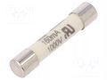 Fuse: fuse; 160mA; 1kVAC; ultra rapid; ceramic,cylindrical; brass ESKA 632.409