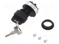 Switch: key switch; Stabl.pos: 2; Switch.method: OFF-ON-(ON); 45° HONEYWELL 84829-07