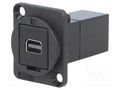 Coupler; mini DisplayPort socket,both sides; FT; 19x24mm CLIFF CP30202