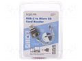 Card reader: memory; USB C plug; OTG,USB 2.0; 480Mbps LOGILINK CR0039