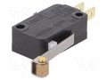 Microswitch SNAP ACTION; 11A/125VAC; with lever (with roller) HONEYWELL V7-1B17D8-207