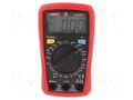 Digital multimeter; LCD; VDC: 200mV,2V,20V,200V,600V UNI-T UT33D+